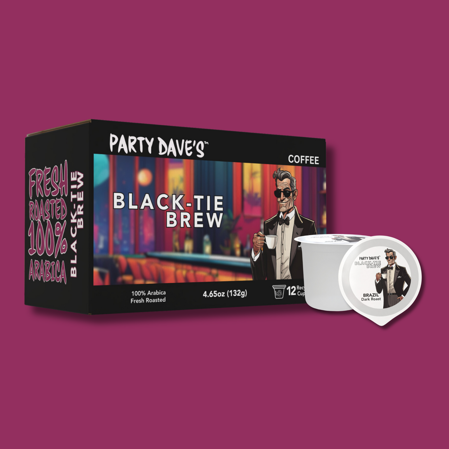 Black-Tie Roast - 12 Count Cups
