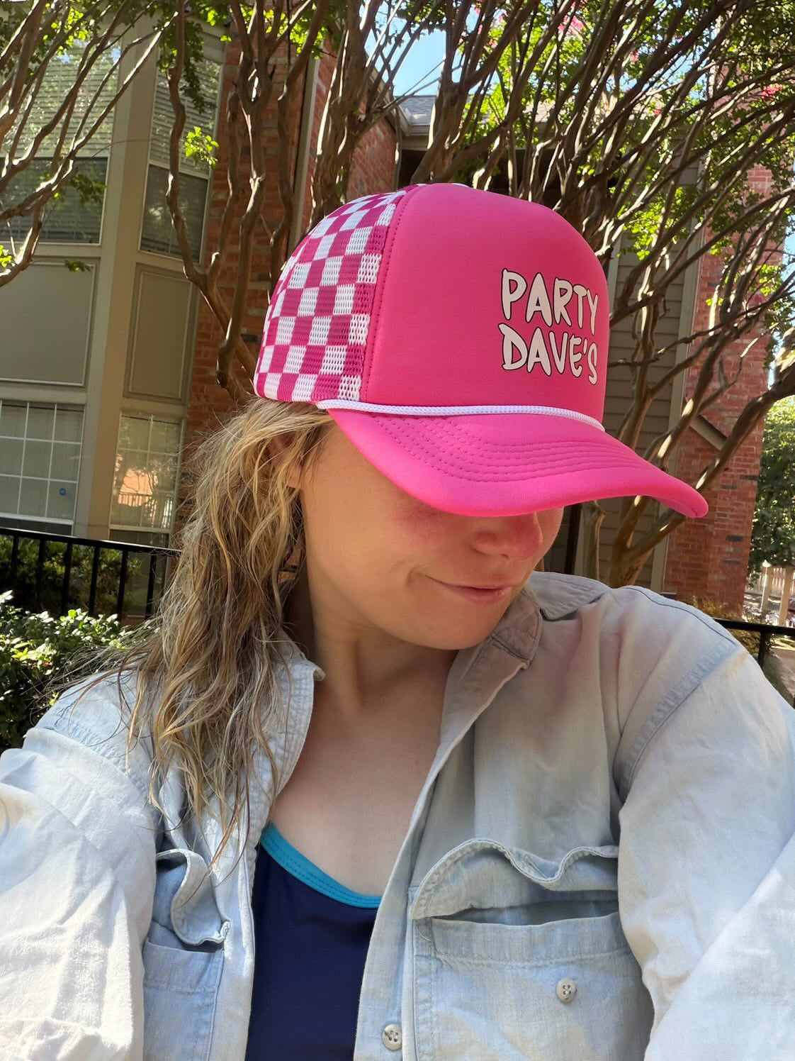 Pink Foam Trucker Hat