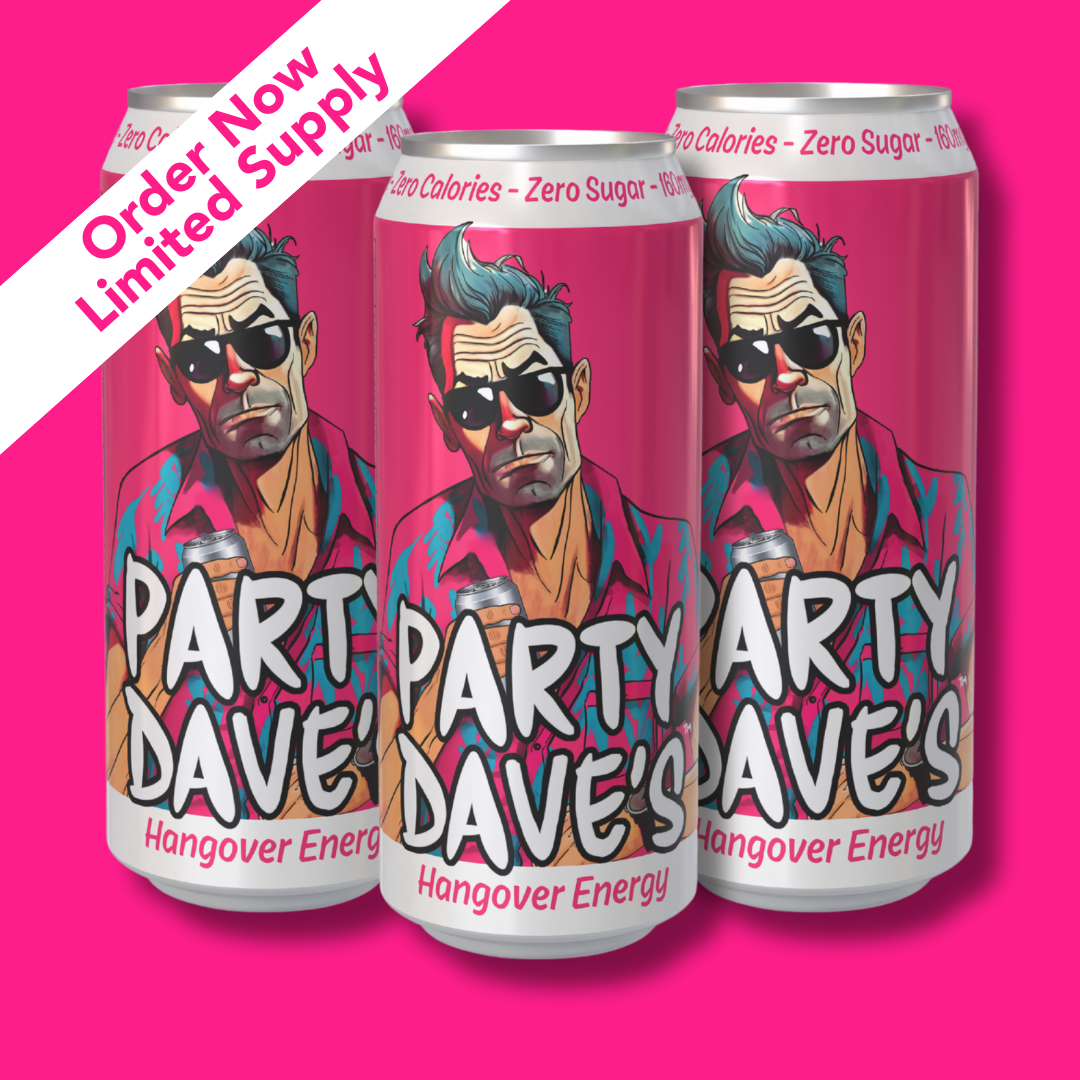 Hangover Energy Drink - 16oz Cans