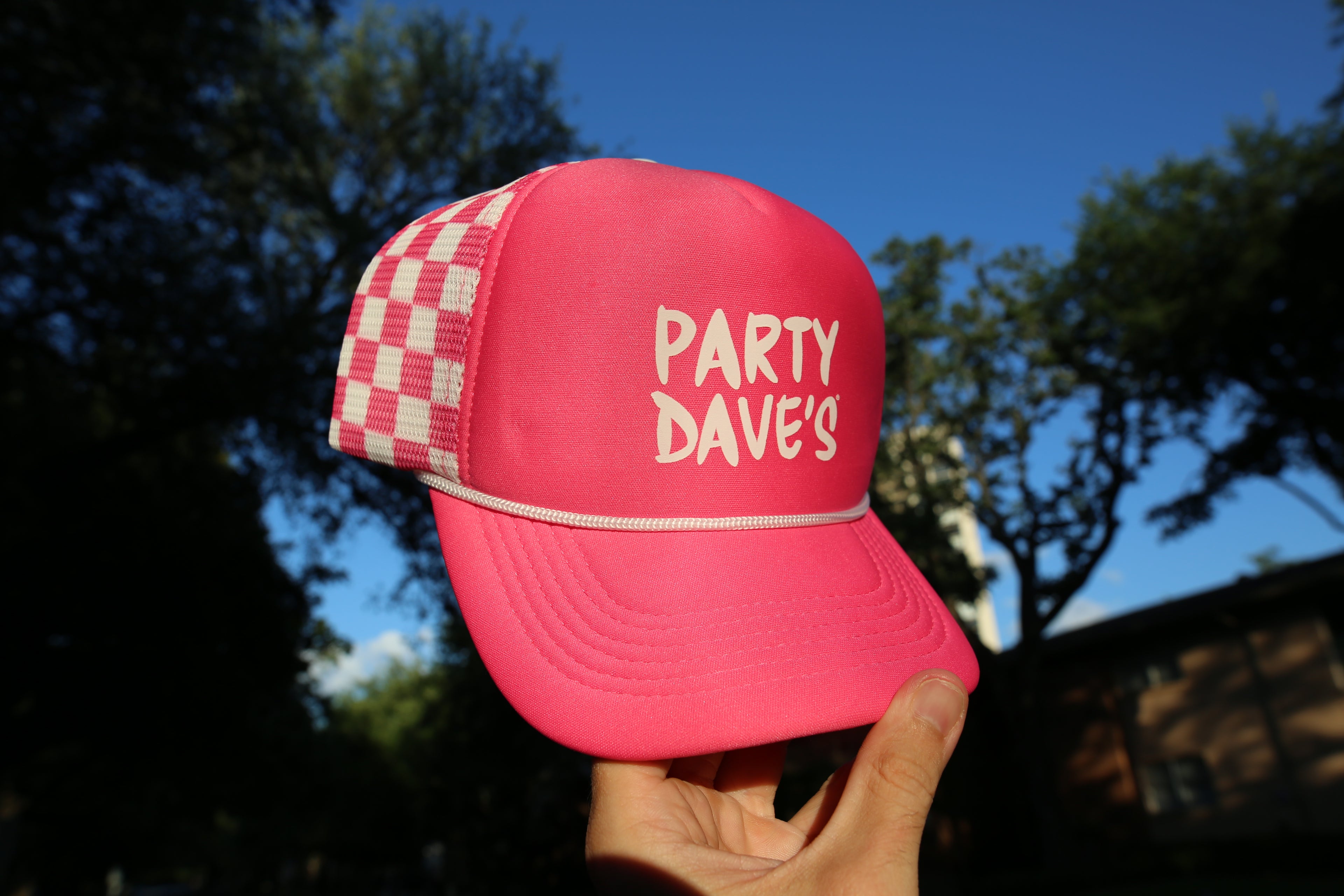 Pink Foam Trucker Hat