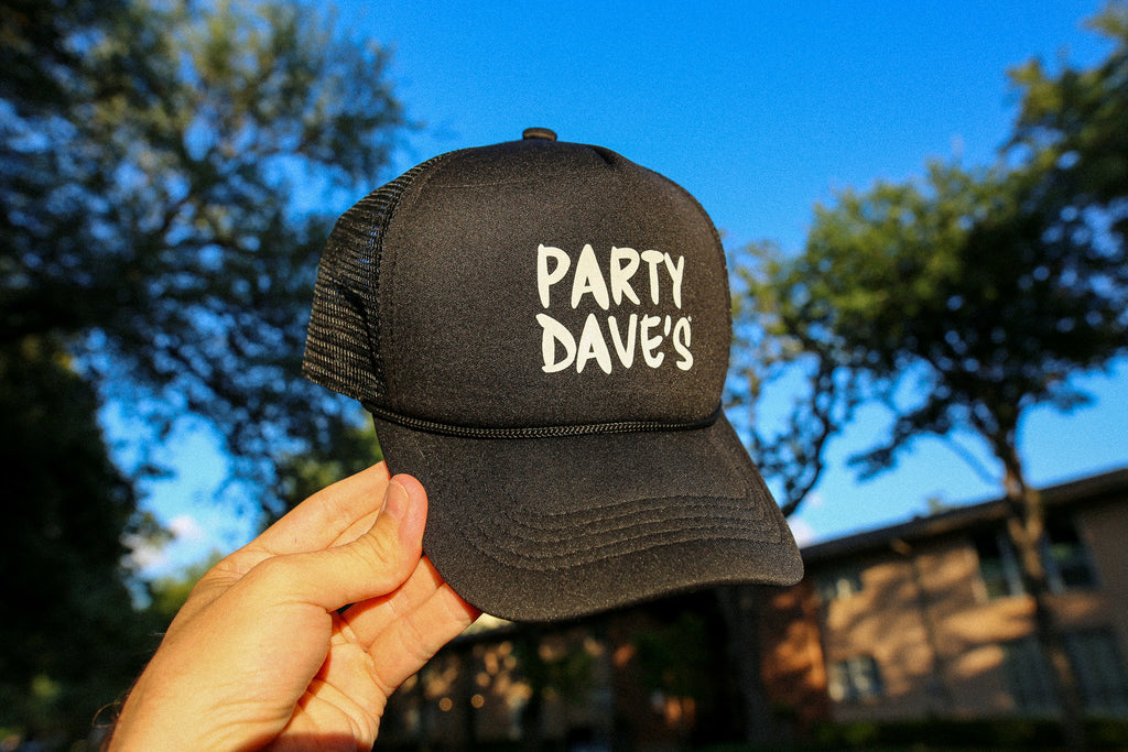 Black Foam Trucker Hat
